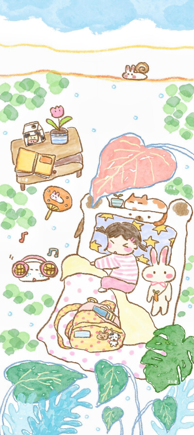 可爱壁纸·图源微博