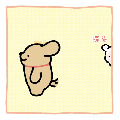 线条小狗