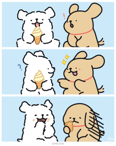 线条小狗