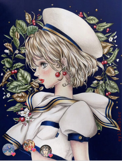涂色