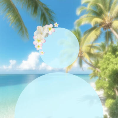 夏日海岛