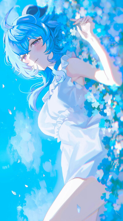甘雨 画师推：nanjomaya
来源@原神梗图大赏
