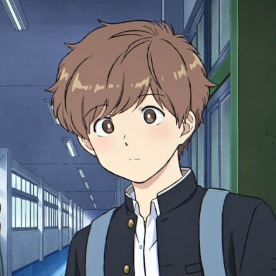 动漫：加油吧！中村君！！
角色：广濑爱贵
动漫男头Δ