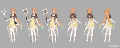 角色设计
画师@巡回犬