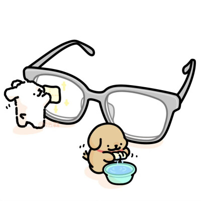 线条小狗