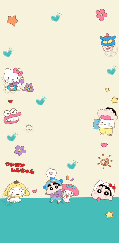 蜡笔小新壁纸套图