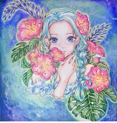 涂色