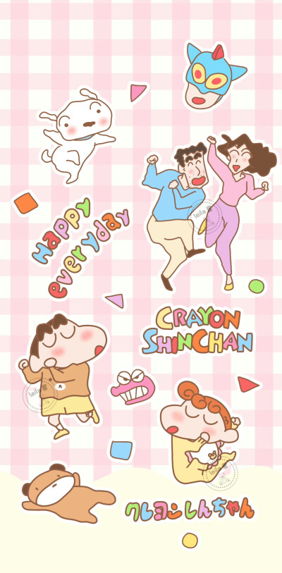 蜡笔小新壁纸套图