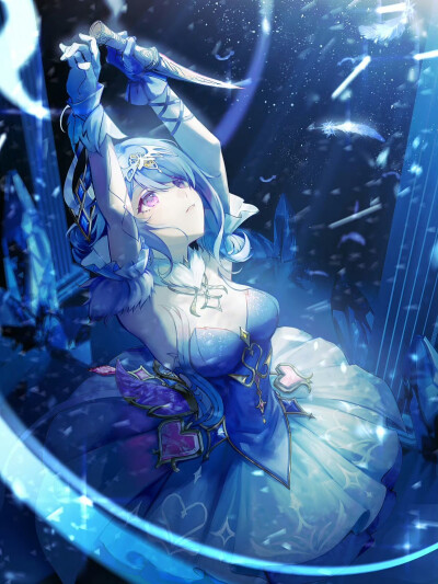 奥黛塔 画师推：MarseilleZwei
来源@原神梗图大赏