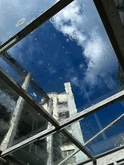 雨天背景图