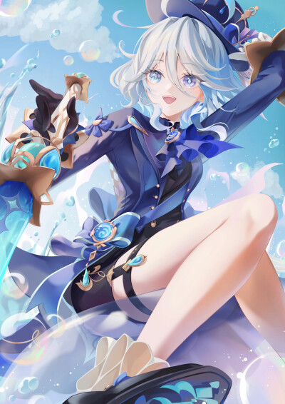 芙宁娜 画师推：kns_hanazuna