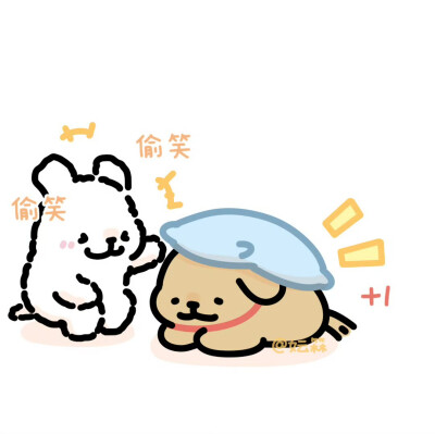线条小狗