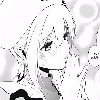 黑白漫画/女生头像