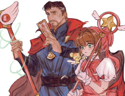 魔法师们的梦幻联动
画师： lno408