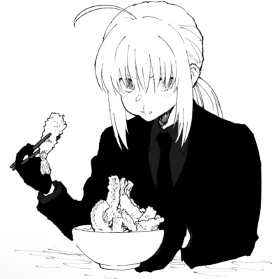黑白漫画/女生头像