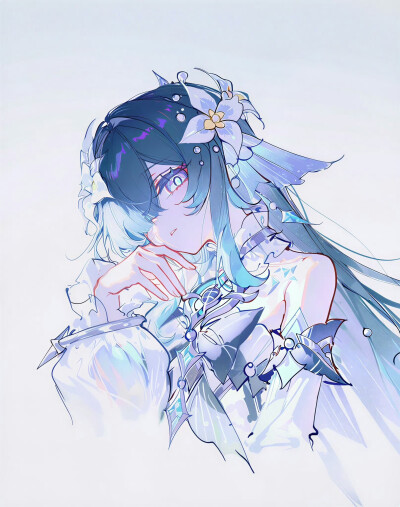 【沃雅妮莎】
画师X：mluc32705556
来源@原神海外搬运真君