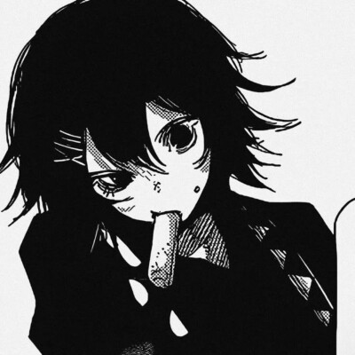 黑白漫画/女生头像
