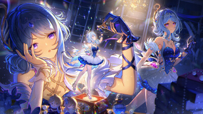 奥黛塔 画师米（米游社）：妙妙在画画
来源@原神梗图大赏