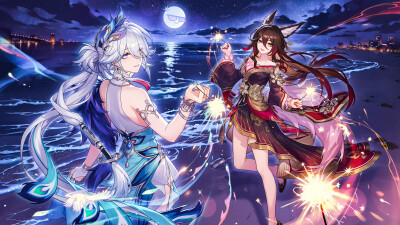 崩铁外服夏日回忆活动高清截修壁纸
爻光 忘归人 来源@Chen_浅瞳