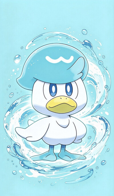 新叶喵/呆火鳄/润水鸭
