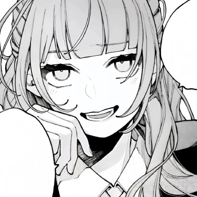 黑白漫画/女生头像