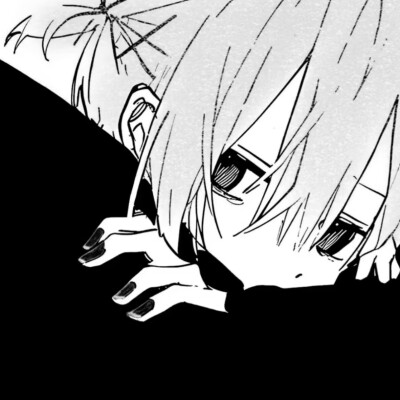 黑白漫画/女生头像