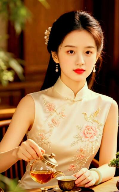 旗袍美女