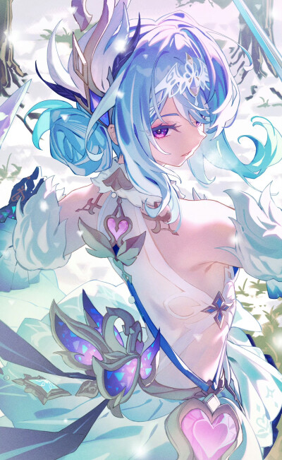 奥黛塔 画师推：Bibi_suka
来源@原神梗图大赏