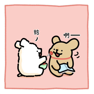 线条小狗