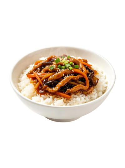 盖饭白底头像