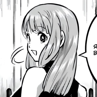 黑白漫画/女生头像