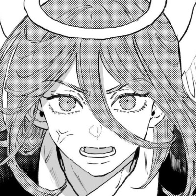黑白漫画/女生头像
