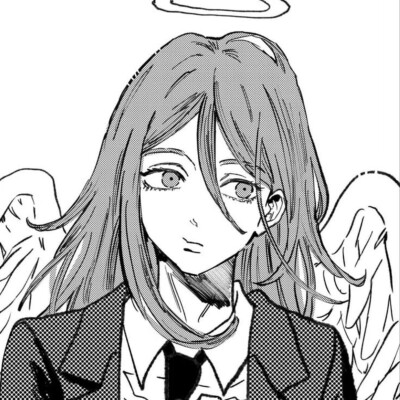 黑白漫画/女生头像