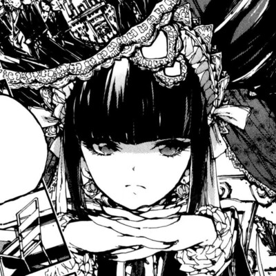 黑白漫画/女生头像