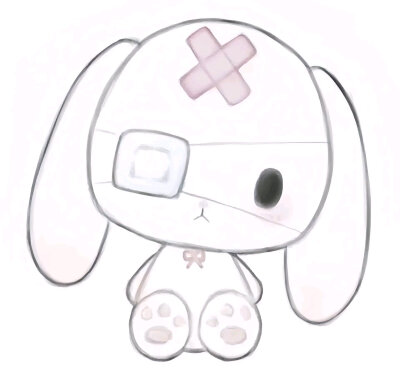 小兔子玩偶可爱头像