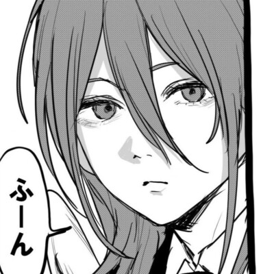 黑白漫画/女生头像