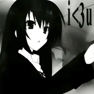 黑白漫画/女生头像