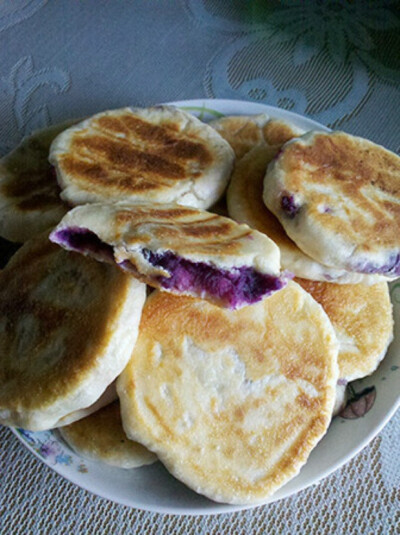 紫薯馅饼 - 
