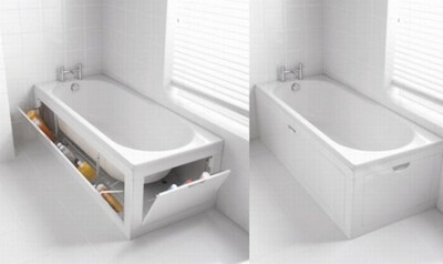 新型的浴缸，为现在一些的家庭，厕所一平米本身就很贵，如果想放置上浴缸，貌似会占很大的空间，所以带上存储的功能，放置一些洗浴的用品，节省节省。
<br />
<br /><a class='shortlnk' href='/s/04346766e' target…