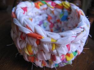 Happy Mini Rag Bowl by RaggedyAnns on Etsy - wanelo <a class='shortlnk' href='/s/181aa655' target='_blank' title='http://www.wanelo.com/All-products/Happy+Mini+Rag+Bowl+by+RaggedyAnns+on+Etsy-125589.html'>http://duitang.com/s/181aa655</a>