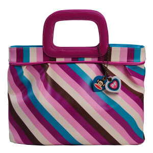 Paul Frank 大嘴猴正品女包 紫色系多彩条纹 流行手提包 ￥499.00 可以用作电脑包么？我在想^^ <a class='shortlnk' href='/s/0927a4f4' target='_blank' title='http://item.tmall.com/item.htm?id=9812434258&amp;frm='>http://duitang.com/s/0927a4f4</a>