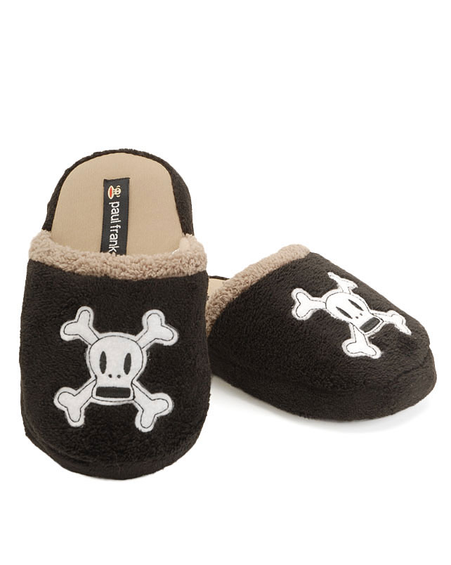 大嘴猴拖鞋（共有三种颜色） <a class='shortlnk' href='/s/15c813d18' target='_blank' title='http://shop.paulfrank.com/Womens_Skurvy_Slipper__Black/pd/c/208/np/208/p/4802.html'>http://duitang.com/s/15c813d18</a>