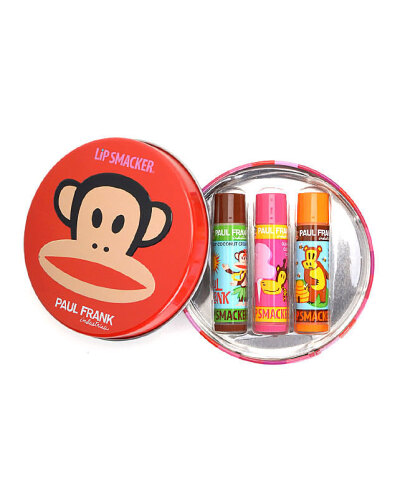 大嘴猴的润唇膏嘛 <a class='shortlnk' href='/s/14271877c' target='_blank' title='http://shop.paulfrank.com/Paul_Frank_Lip_Smacker_This_Just_Tin_Lip_Gloss_Collection/pd/c/670/np/670/p/4114.html'>http://…