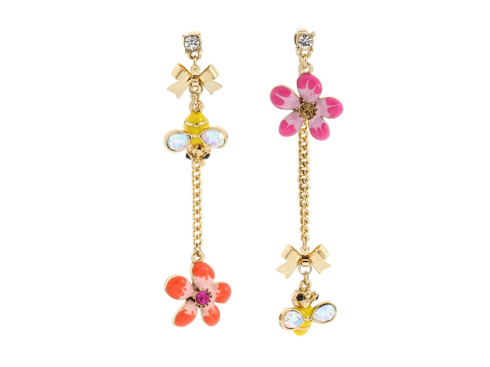 两个耳环不一样的设计，很特别betsey johnson Flower Non-Matching耳环 <a class='shortlnk' href='/s/130ea2022' target='_blank' title='http://item.taobao.com/item.htm?id=9266281193'>http://duitang.com/s/130ea2022</a>