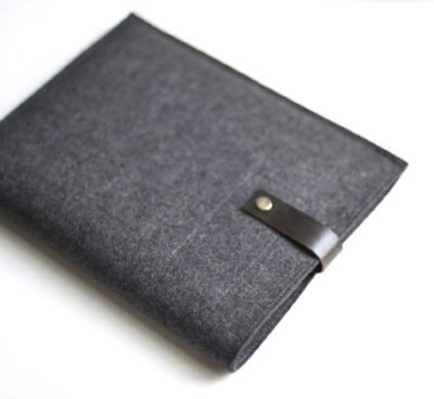 很适合男性，很大方<a class='shortlnk' href='/s/03a3afecf' target='_blank' title='http://supermarkethq.com/product/ipad-sleeve-graphite-wool-felt-and-black-leather'>http://duitang.com/s/03a3afecf</a>