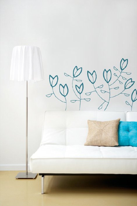 简单大方。舒适<a class='shortlnk' href='/s/1d58b9da' target='_blank' title='http://supermarkethq.com/product/decorative-wall-decal-fleurs-de-korall'>http://duitang.com/s/1d58b9da</a>