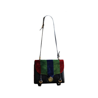 Roberta di Camerino - ROBERTA DI CAMERINO velvet bag with leather &amp; gilt hardware 求个差价，非常好看的一个包<a class='shortlnk' href='/s/055d01c45' target='_blank' title='http://fashion.1stdibs.c…