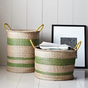 贴近自然的收纳<a class='shortlnk' href='/s/02de137a6' target='_blank' title='http://www.wanelo.com/all-products/Striped+Baskets+%7C+west+elm-127784.html'>http://duitang.com/s/02de137a6</a>