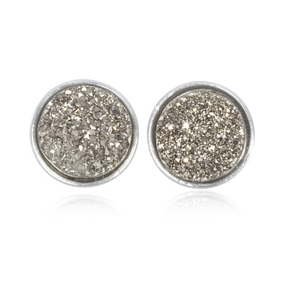 Druzy石英圆钉<a class='shortlnk' href='/s/058be4ba8' target='_blank' title='http://www.charmandchain.com/products/felicia-druzy-round-studs-silver'>http://duitang.com/s/058be4ba8</a>