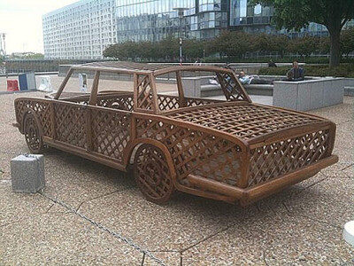 竹木做成的车 能开不？ The Design Inspiration WoodCar <a class='shortlnk' href='/s/155981b52' target='_blank' title='http://thedesigninspiration.com/photos/woodcar/'>http://duitang.com/s/155981b52</a>